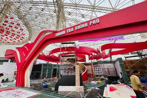 Triển lãm thành tựu đất nước 80 năm bước vào giai đoạn nước rút