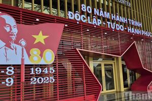 Cách tới triển lãm thành tựu kinh tế, xã hội ngành Thanh tra Việt Nam