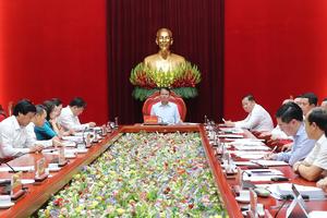 Phú Thọ: Bí thư Tỉnh uỷ làm Trưởng Ban Chỉ đạo các dự án trọng điểm của tỉnh