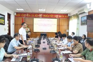 Đoàn công tác Bộ Khoa học Công nghệ làm việc tại Lạng Sơn về sở hữu trí tuệ