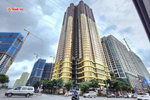 Dự án tòa nhà hỗn hợp trên đường Tố Hữu xây sai giấy phép, chủ đầu tư bị xử phạt 220 triệu đồng