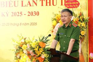 Thứ trưởng Bộ Công an chỉ đạo Đại hội Đảng bộ Tổng công ty Viễn thông MobiFone