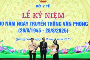 80 năm Ngày Truyền thống Văn phòng ngành Y tế: Vinh danh những đóng góp thầm lặng