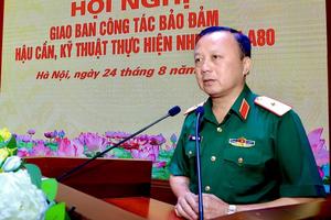 Bảo đảm hậu cần, kỹ thuật phục vụ nhiệm vụ A80 an toàn, chu đáo