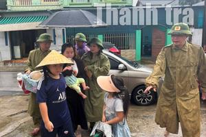 Thanh Hóa: Xuyên đêm di dời dân, bảo đảm an toàn cho Nhân dân trước bão số 5