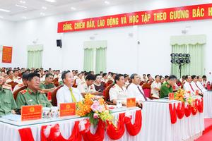 Thứ trưởng Nguyễn Ngọc Lâm dự Đại hội đại biểu Đảng bộ Công an tỉnh Vĩnh Long