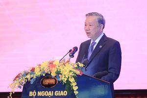 Toàn văn Thư chúc mừng của Tổng Bí thư Tô Lâm nhân Kỷ niệm 80 năm Ngoại giao Việt Nam