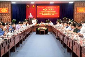 Cà Mau: Hội thảo góp ý Văn kiện Đại hội Đảng bộ tỉnh, nhiệm kỳ 2025 – 2030
