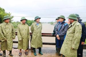 Ninh Bình: Bí thư Tỉnh ủy chỉ đạo chủ động, khẩn trương ứng phó với bão số 5
