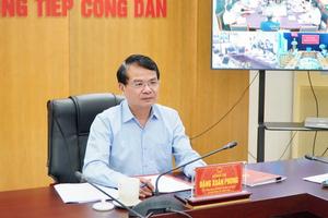 Bí thư Tỉnh uỷ Phú Thọ tiếp công dân thường kỳ tháng 8