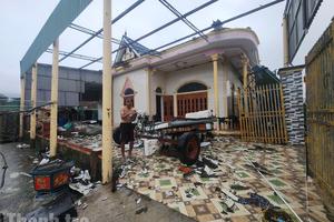 Hà Tĩnh: Thiệt hại nặng nề sau khi bão số 5 quần thảo nhiều giờ