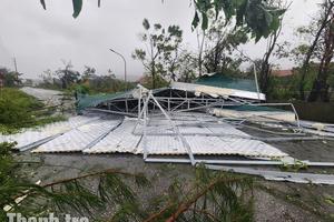 Hà Tĩnh: Khẩn trương khắc phục hậu quả sau bão số 5