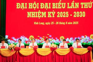 Ông Lữ Quang Ngời, Chủ tịch UBND tỉnh được chỉ định giữ chức Bí thư Đảng ủy UBND tỉnh Vĩnh Long