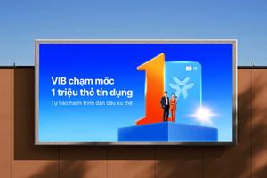 VIB cán mốc 1 triệu thẻ tín dụng: Khẳng định vị thế dẫn đầu