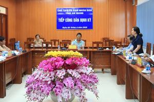 An Giang công bố lịch tiếp công dân của HĐND tỉnh