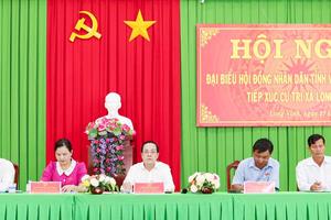 Vĩnh Long: Làm rõ nhiều vấn đề liên quan đến kiến nghị của cử tri