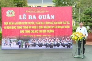 Sơn La: Cao điểm bảo đảm trật tự an toàn giao thông trong dịp nghỉ lễ Quốc khánh 2/9