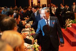 Toàn văn phát biểu của Tổng Bí thư Tô Lâm tại Hội nghị gặp mặt các thế hệ đại biểu Quốc hội qua các thời kỳ