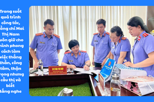 Chánh Thanh tra VKSND Tối cao Mai Thị Nam - Người lãnh đạo truyền cảm hứng bằng sự tận tâm và giản dị