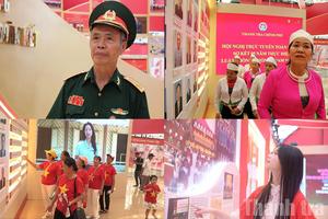 Ấn tượng của người dân tại gian trưng bày ngành Thanh tra