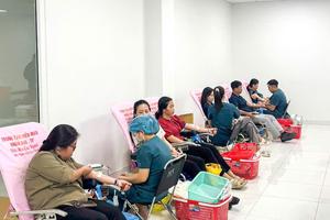 Ngày hội hiến máu tại Van Phuc City - Chào mừng 80 năm Quốc khánh 2/9