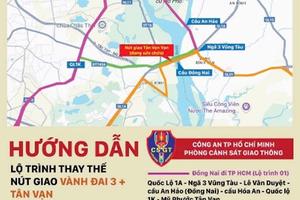 TP HCM công bố phương án phân luồng giao thông dịp lễ Quốc khánh 2/9