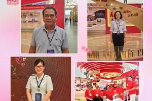Ngày hội non sông: Người của ngành - những “hướng dẫn viên” đặc biệt tại triển lãm