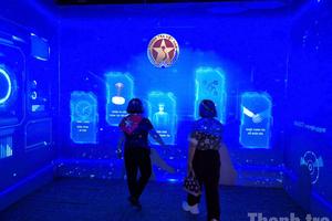 Ấn tượng Phòng trải nghiệm đa giác quan tại gian trưng bày thành tựu ngành Thanh tra Việt Nam