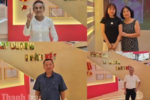 Ngày hội non sông: Lớp học ngoài sách vở tại gian triển lãm ngành Thanh tra