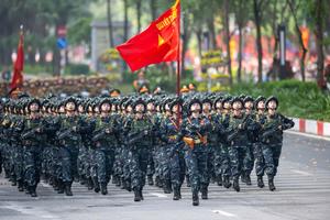 Kỷ niệm 80 năm Quốc khánh 2/9: Đoàn diễu binh đi giữa lòng Nhân dân