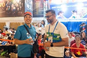 Những khoảnh khắc đẹp tại các trạm sức khỏe Pharmacity đồng hành cùng A80