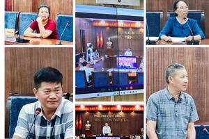Tiếp công dân trực tuyến: Chủ tịch UBND phường Cam Đường kết luận 5 vụ việc ngay trong buổi tiếp định kỳ