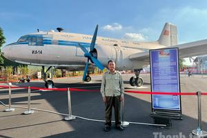 Chuyên cơ chở Bác Hồ nổi bật tại Triển lãm thành tựu đất nước