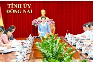 Đồng Nai gấp rút hoàn thiện Văn kiện Đại hội Đảng bộ tỉnh nhiệm kỳ 2025-2030