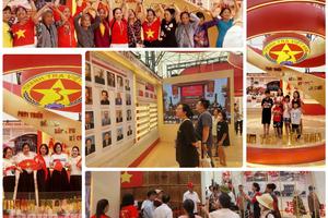 Khu trưng bày Thanh tra Việt Nam "hút" khách tại triển lãm 80 năm thành tựu đất nước