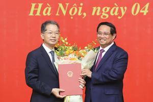 Thủ tướng trao quyết định bổ nhiệm Phó Tổng Thanh tra Thường trực Thanh tra Chính phủ