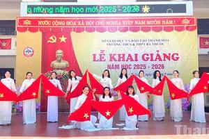 Thanh Hóa: Ngày hội đến trường lan tỏa khắp các miền quê