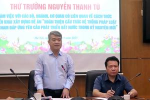 Hoàn thiện cấu trúc hệ thống pháp luật Việt Nam trong kỷ nguyên mới