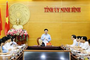 Phát huy tốt vai trò cơ quan Thường trực Ban Chỉ đạo phòng, chống tham nhũng, lãng phí, tiêu cực tỉnh