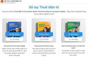 Sổ tay điện tử hỗ trợ người nộp thuế: Bước đi quan trọng trong hiện đại hóa ngành Thuế