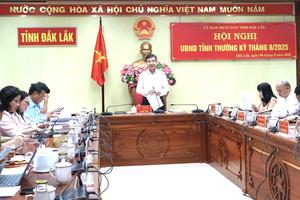 Chủ tịch UBND tỉnh Đắk Lắk: Quyết liệt tháo gỡ điểm nghẽn, tăng tốc giải ngân vốn đầu tư công