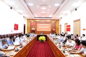 Lai Châu thống nhất nhiều nội dung quan trọng chuẩn bị Đại hội Đảng bộ tỉnh lần thứ XV