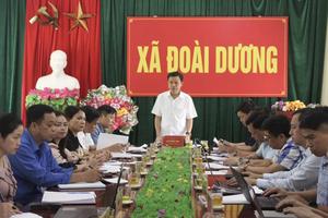 Cao Bằng: Chủ tịch HĐND tỉnh khảo sát thực hiện chính quyền địa phương 2 cấp xã Đoài Dương