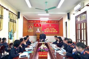 Hiệu quả công tác tiếp nhận và giải quyết KNTC trong hoạt động tư pháp ở Viện KSND Nghệ An