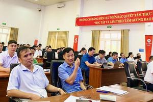 Rèn luyện kỹ năng xử lý tình huống và phương pháp phối hợp để giải quyết hiệu quả KNTC ngay từ cơ sở