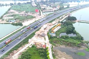 Dự án nghìn tỷ nối Pháp Vân với Vành đai 3 nguy cơ “lỡ hẹn” tiến độ