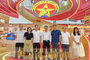 Chi bộ Phòng 2, Cục IV, Thanh tra Chính phủ sinh hoạt chuyên đề tại Triển lãm "80 năm Hành trình Độc lập - Tự do - Hạnh phúc"