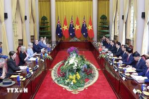 Quyết tâm đưa quan hệ Việt Nam-Australia phát triển mạnh mẽ hơn trong giai đoạn mới
