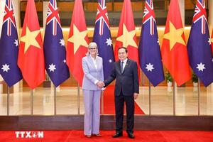 Chủ tịch Quốc hội Trần Thanh Mẫn hội kiến Toàn quyền Australia Sam Mostyn