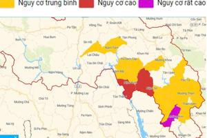 Lai Châu cảnh báo nguy cơ lũ quét, sạt lở đất trong 6 giờ tới